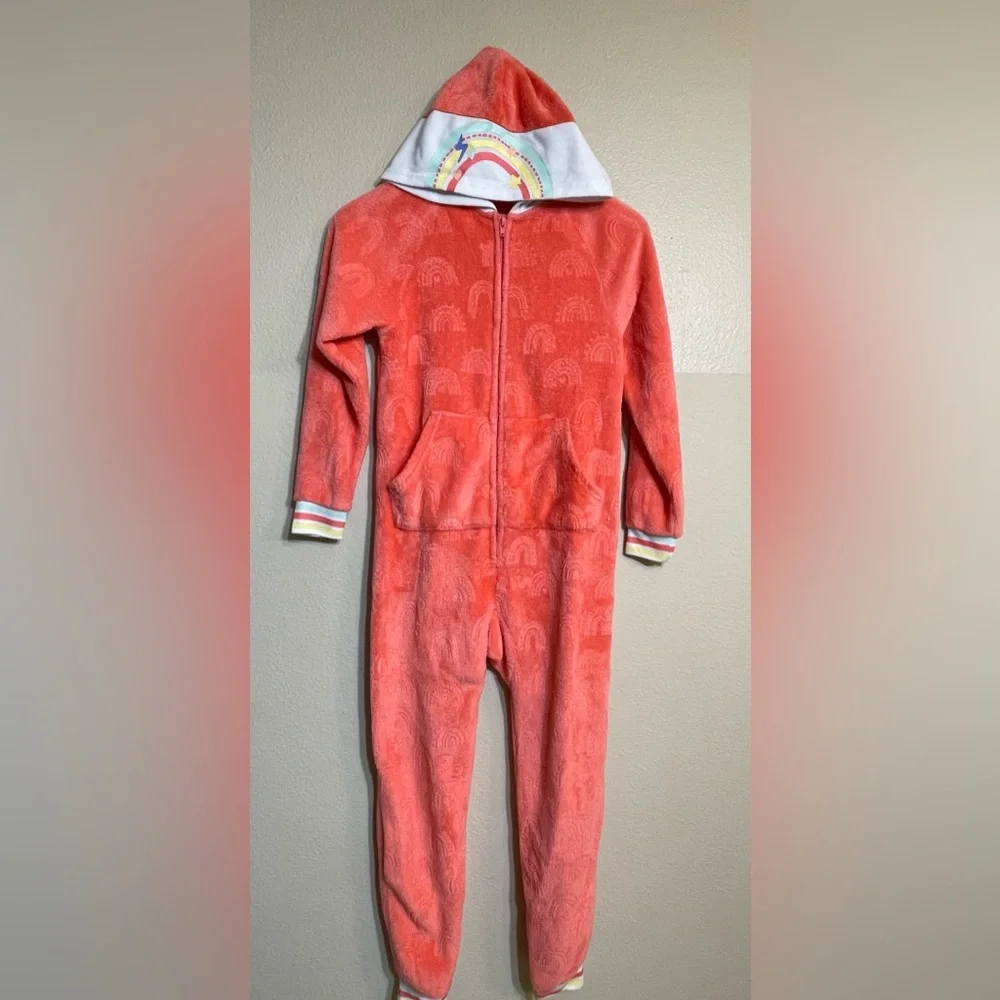 Girls' Hooded Blanket Sleeper Pajama Jumpsuit